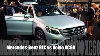 MercedesBenz GLC 2016 vs Volvo XC60 2016 [upl. by Romulus]