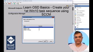 Learn OSD Basics  Create Windows 10 task sequence using SCCM [upl. by Thacher]