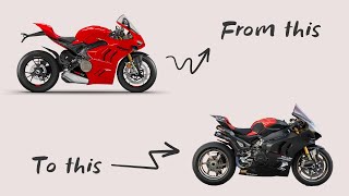 2024 Ducati Panigale V4S race bike build Epic Termignoni SBK replica sound [upl. by Donnie]