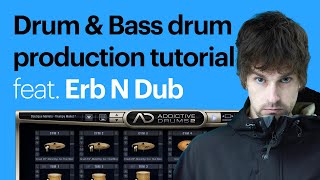 Create great drums for Drum amp Bass feat Erb N Dub  Addictive Drums 2 tutorial [upl. by Eidson]