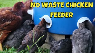 The Ultimate DIY NoWaste Chicken Feeder You Need to See [upl. by Verda]