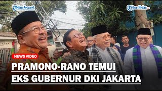 🔴Pramono AnungRano Karno Temui Eks Gubernur DKI Jakarta Fauzi Bowo Disambut Pelukan Hangat [upl. by Giles192]