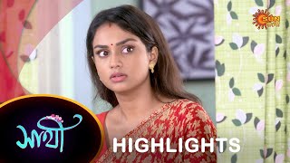 Saathi  Highlights  14 September 2023  Full Ep FREE on SUN NXT  Sun Bangla Serial [upl. by Yetta]