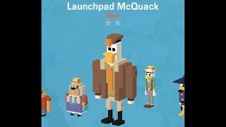 Disney Crossy Road  Launchpad McQuack Secret Character [upl. by Notloc883]