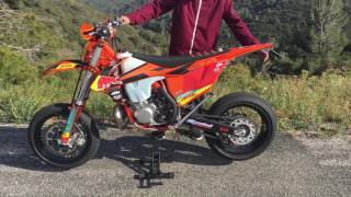 2017 KTM EXC 300 Supermoto [upl. by Tryck]