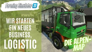 LS22 🚜 AlpenMap  Wir STARTEN ein neues BUSINESS  LOGISTIC 👍 97  NEUMINIBRUNN  Lets Play [upl. by Lohner]