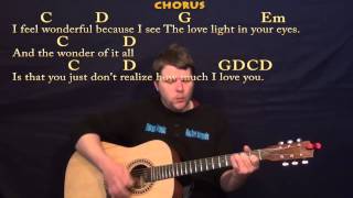 Wonderful Tonight  Easy Strum Guitar Cover Lesson in G with Lyrics [upl. by Sallad]