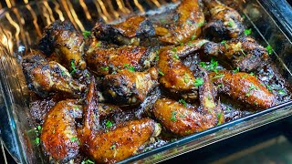 Delicious Jerk Chicken wings in the Oven  TERRIANN’S KITCHEN [upl. by Lesoj]