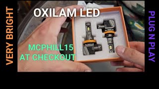 Oxilam LED Headlight Review 15 off [upl. by Ashby]