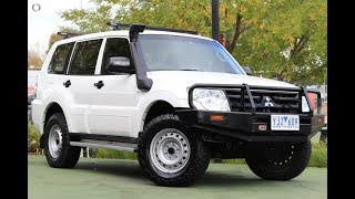 B8285  2010 Mitsubishi Pajero GL NT Manual 4x4 Walkaround Video [upl. by Johannessen882]