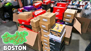 Buying 150 Pairs of Shoes in 22 Minutes at Sneakercon Boston [upl. by Refinaj]