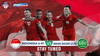 LIVE STREAMING SPORTACULAR INDONESIA U19 VS ARAB SAUDI U19 10 OKTOBER 2018 [upl. by Nyleve]