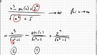 19B2 Grenzwertbetrachtung mit Bruch und Wurzel [upl. by Eirameinna]