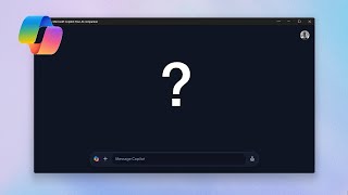 Microsofts Redesigned Copilot Gets a New quotBlankquot Landing Page  Or is it a Bug [upl. by Just]