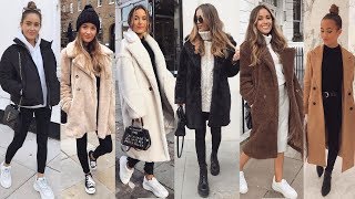 12 MUST HAVE WINTER COATS  Kate Hutchins [upl. by Dlorag]