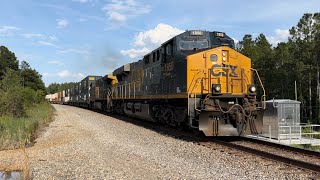 CSX 1850 LampN leading I026  Douglas Ga  May 2 2024 [upl. by Trik595]