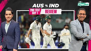 AUSvIND  Cricbuzz Chatter Harsha Bhogle reviews Day 1 of India vs Australia 2nd Test [upl. by Nohsyt641]