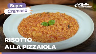 Risotto alla pizzaiola 🍅  SUPER GUSTOSO SUPER CREMOSO [upl. by Einobe]