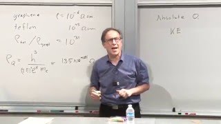 Steven Kivelson  Superconductivity and Quantum Mechanics at the MacroScale  1 of 2 [upl. by Paradies]