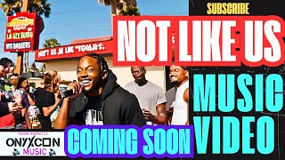 NOT LIKE US music Video will BREAK THE INTERNET kendricklamar Kdot HipHop Drake Cali [upl. by Nej745]