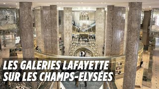 Les Galeries Lafayette sinstallent aux ChampsElysées [upl. by Randell132]