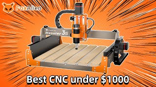 FoxAlien CNC Router Machine Masuter 3s The First Nema23 Closed Loop CNC under 1000 [upl. by Eittocs695]