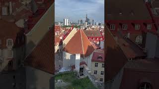 Viewpoint Tallinn citycentre historical timeslows estonia [upl. by Scully]