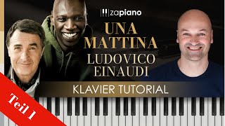 Una Mattina  Ziemlich beste Freunde  Klavier Tutorial  Teil 1  Filmmusik Klavier [upl. by Oicanata391]