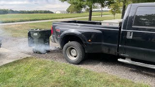 2008 F350 Powerstroke Smoking  running Rough Motor turning off 64 powerstroke diesel [upl. by Gnex727]