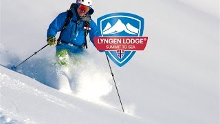 Lyngen Alps Ski touring Norway at Lyngen Lodge Lyngsalpen Topptur Schitouren Norwegen [upl. by Shabbir375]