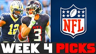 NFL WEEK 4 PICKS 2024 [upl. by Indyc]