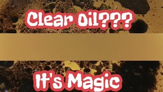 Clean Your Used Oil With Cornstarch and Water Magic Trick [upl. by Mohandis587]