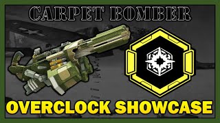 Carpet Bomber is better than ever  Gunner Overclock Deep Rock Galactic [upl. by Kery]