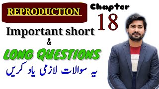 Reproduction chapter 18 Important short and long question  Class 12 biology [upl. by Arytal]