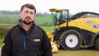 NewHolland FR550 ForageCruiser  Sean Birkle  Customer Testimonial [upl. by Namwob]