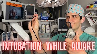 Why and how anesthesiologists intubate completely awake patients [upl. by Dreddy]