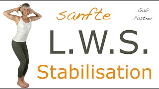 🌾 16 min sanfte LWS Stabilisation  schmerzfreier unterer Rücken ohne Geräte im Stehen [upl. by Eigla611]