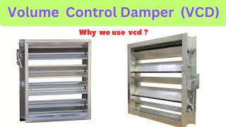 Volume Control Damper VCD  Why We Use Vcd  Airflow Control  Video by Learn With Mir hvac [upl. by Leventis]