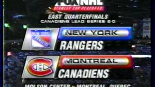 NHL on FOX 1996 Playoffs Pregame  Game 3 [upl. by Surtimed]