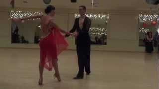 Anton Belyayev and Antoaneta Popova dance Basic Rumba 30Up Christmas 2012 [upl. by Cecilio]