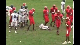 JAMES ROSS BIGGS 2008 WESTSIDE CUBS 8 HIGHLIGHTS LINEBACKER FULLBACK [upl. by Avitzur]