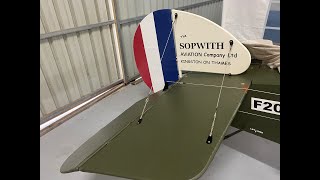 Airdrome Airplanes Sopwith Camel Bottom wing covering [upl. by Clarie114]