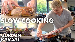 Three Super Easy Slow Cooked Recipes  Gordon Ramsay [upl. by Ettedo607]