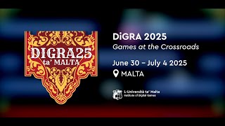 DiGRA2025 Conference Trailer MALTA Institute of Digital Games [upl. by Regor]