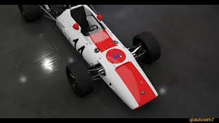 1967 Honda RA300 Open Wheel autosim7 [upl. by Hanyaz]