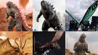 New Godzilla action figures hiya toys available here one spot ins hobby [upl. by Htrow145]