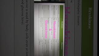 Difference between Hexokinase amp Glucokinase [upl. by Nevla]