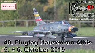 Trailer Flugtag Hausen am Albis 2019 [upl. by Brittni]