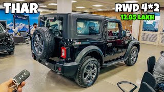 Mahindra Thar RWD 2024 ❤️  Thar 4×2 Hard Top Diesel 2024  Mahindra Thar 2024  Detailed Review [upl. by Aihsatsan360]