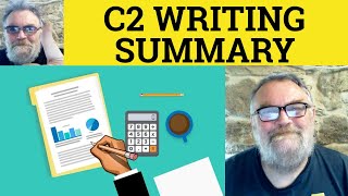 😎 Summary of a Text  C2 Writing  Correction of a Summary [upl. by Seni]